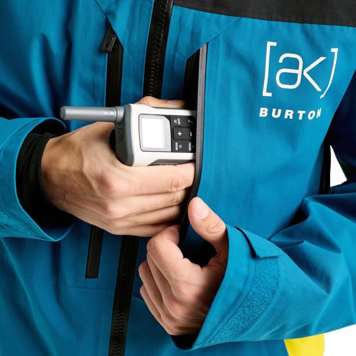 [日本正規品]  スノーボード ウェア ジャケット バートン BURTON MEN'S AK SWASH GORE-TEX JACKET True Black Blue Teal Atomic Yellow ゴアテックス メンズ_8