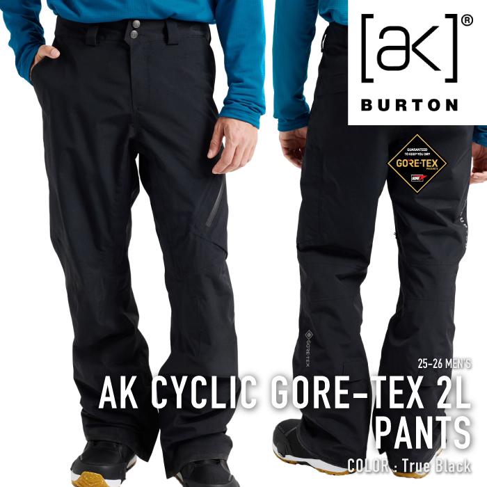 未使用 バートン AK ゴアテックス CYCLIC パンツ ブラック 黒 L BURTON（バートン） [日本正規品] スノーボード ウェア パンツ BURTON