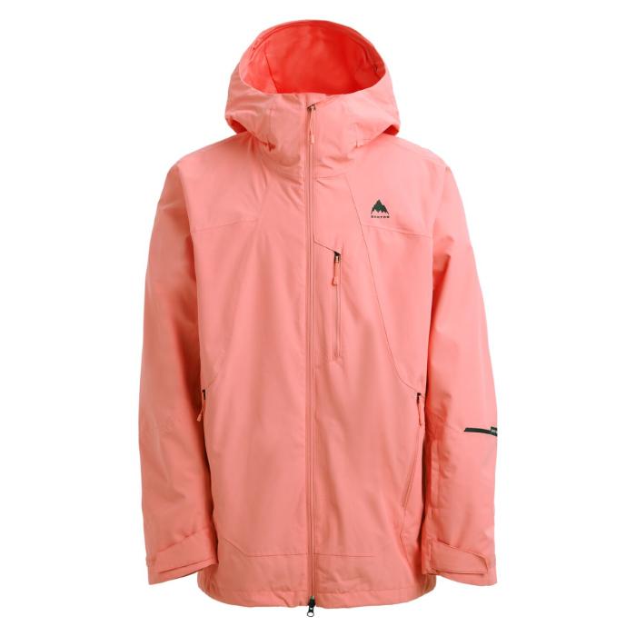 [日本正規品]  スノーボード ウェア ジャケット バートン BURTON MEN'S RESERVE 2L JACKET Sunrise Coral メンズ 25-26 爆買の画像