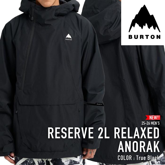 BURTON スノーボードウェア メンズ 黒 BURTON (バートン) スノーボードウェア(ジャケット) メンズ SIZE