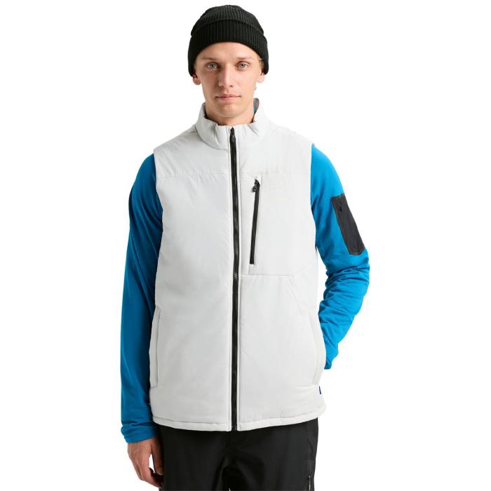 新品未使用✦Burton AK Helim Vest S グレークラウド BURTON（バートン） [日本正規品] スノーボード ウェア BURTON MEN'S