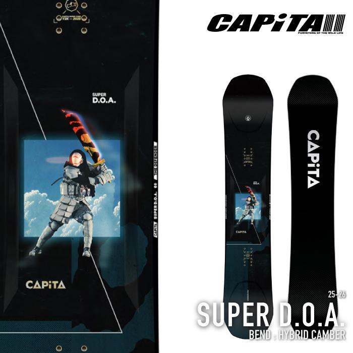 CAPiTA 日本正規品 スノーボード 板 キャピタ CAPITA SUPER D.O.A.