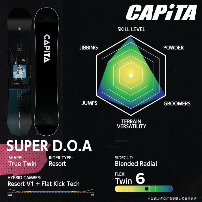 CAPiTA 日本正規品 スノーボード 板 キャピタ CAPITA SUPER D.O.A.