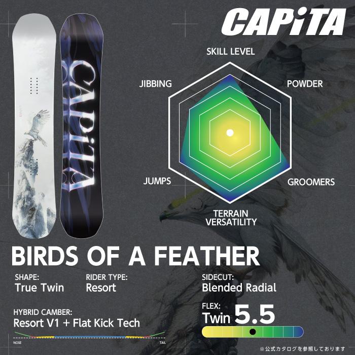 CAPiTA 日本正規品 スノーボード 板 キャピタ CAPITA BIRDS OF A