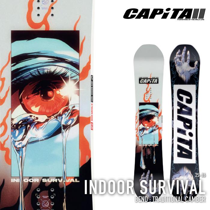 CAPiTA 日本正規品 スノーボード 板 キャピタ CAPITA INDOOR SURVIVAL