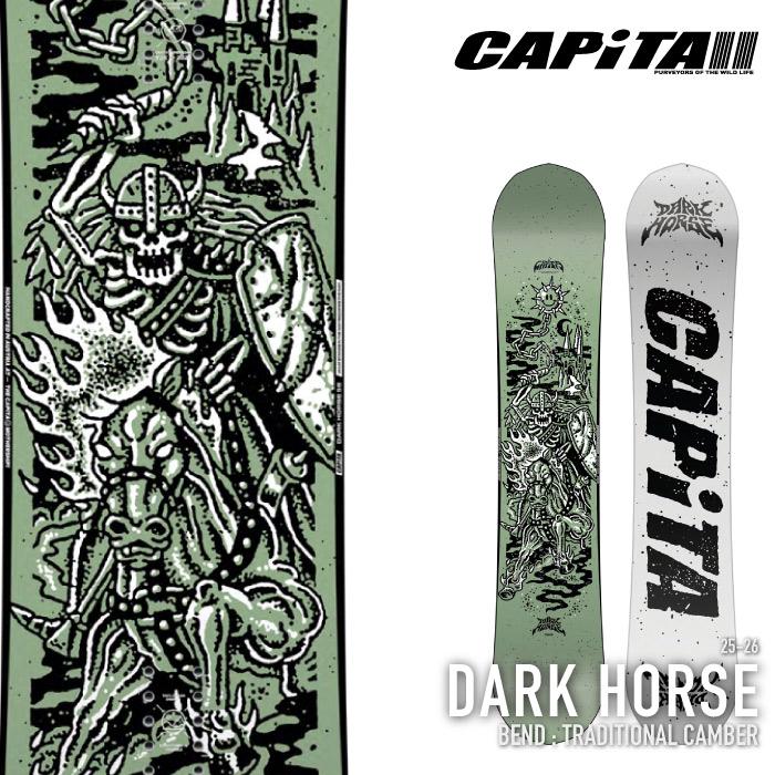 CAPiTA [日本正規品] スノーボード 板 キャピタ CAPITA DARK HORSE