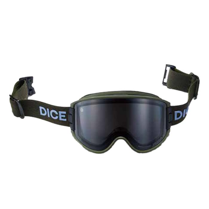 DICEゴーグルGOODMAN OLVカラー新品未使用 DICE 日本正規品 スノーボード スキー ゴーグル ダイス GOODMAN OLV