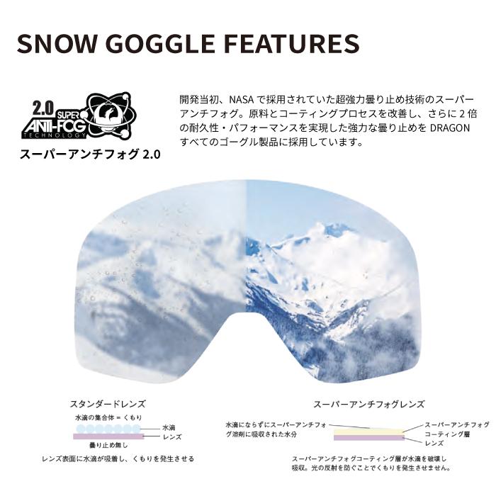 ドラゴン（DRAGON） 日本正規品 スノーボード スキー ゴーグル DRAGON