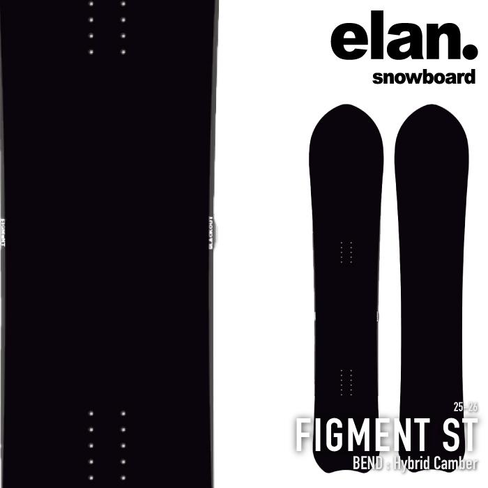 elan（エラン） 日本正規品 スノーボード 板 ELAN FIGMENT ST Black