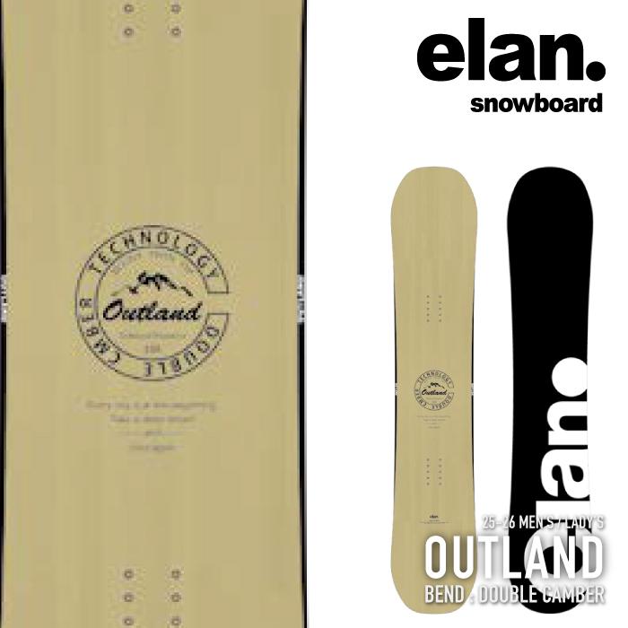 elan（エラン） 日本正規品 スノーボード 板 ELAN OUTLAND Sand Khaki