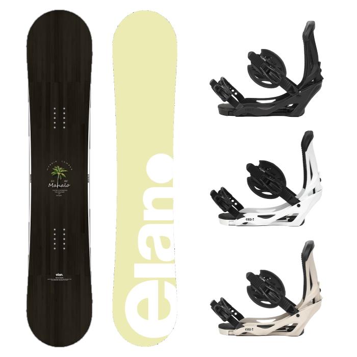 elan（エラン） 日本正規品 スノーボード ビンディング 2点セット ELAN