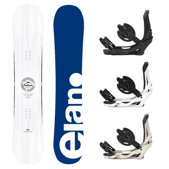 elan（エラン） 日本正規品 スノーボード ビンディング 2点セット ELAN