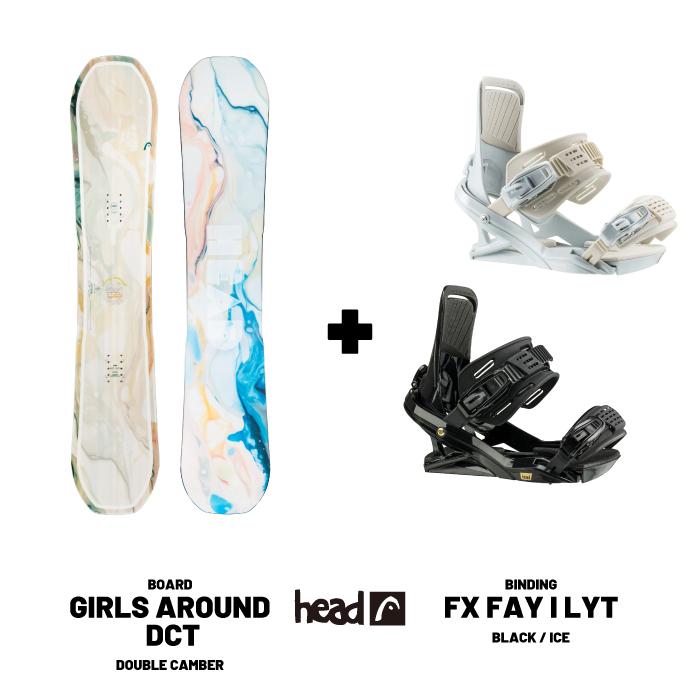 HEAD（ヘッド） 日本正規品 スノーボード ビンディング 2点セット HEAD