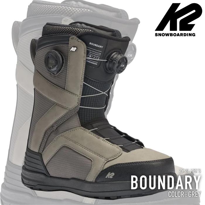 K2 日本正規品 スノーボード ブーツ ケーツー K2 BOUNDARY Grey