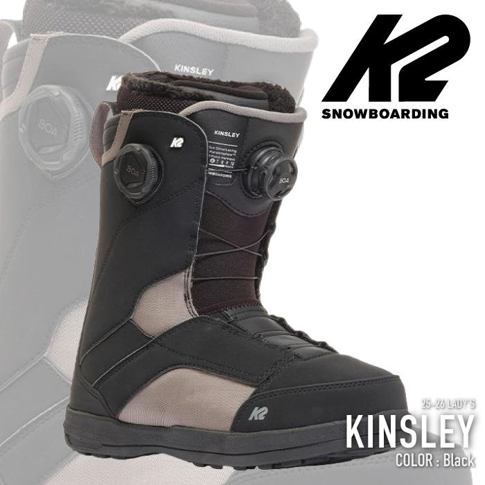 K2 日本正規品 スノーボード ブーツ ケーツー K2 KINSLEY Black
