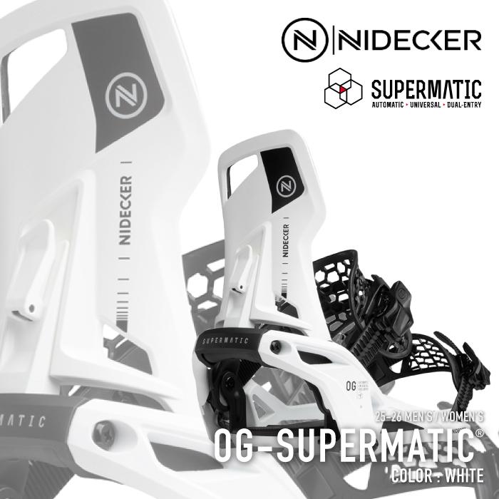 NIDECKER（ナイデッカー） 日本正規品 スノーボード ビンディング