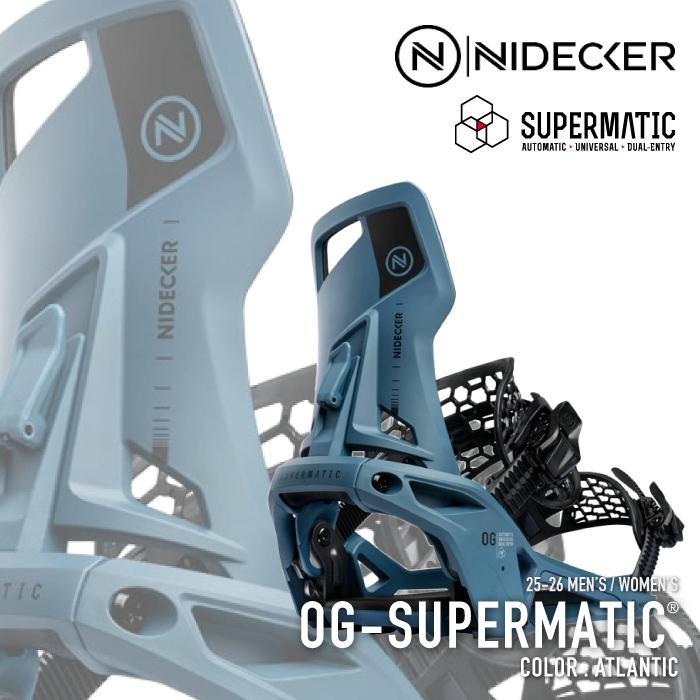 NIDECKER（ナイデッカー） 日本正規品 スノーボード ビンディング