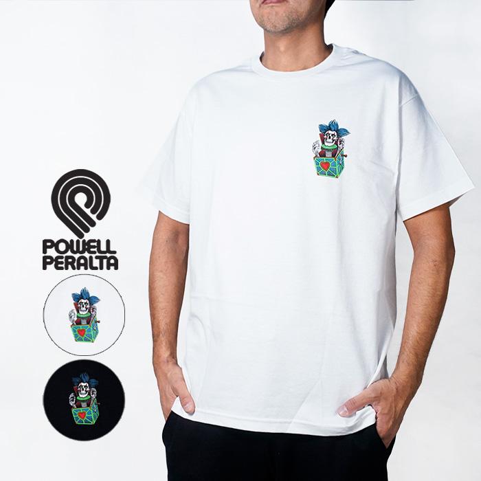 POWELL PERALTA パウエルペラルタ　Tシャツ　 00s スカル POWELL（パウエル） ペラルタ 半袖 Tシャツ POWELL PERALTA CHRIS