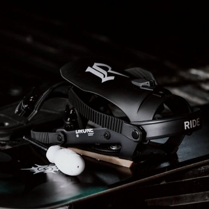 【超美品】RIDE DRONE ブラック Mサイズ RIDE（ライド） 日本正規品 スノーボード ビンディング RIDE DRONE