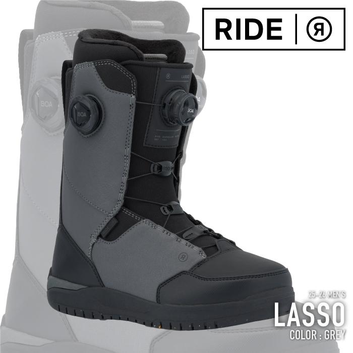 RIDE（ライド） 日本正規品 スノーボード ブーツ RIDE LASSO Grey
