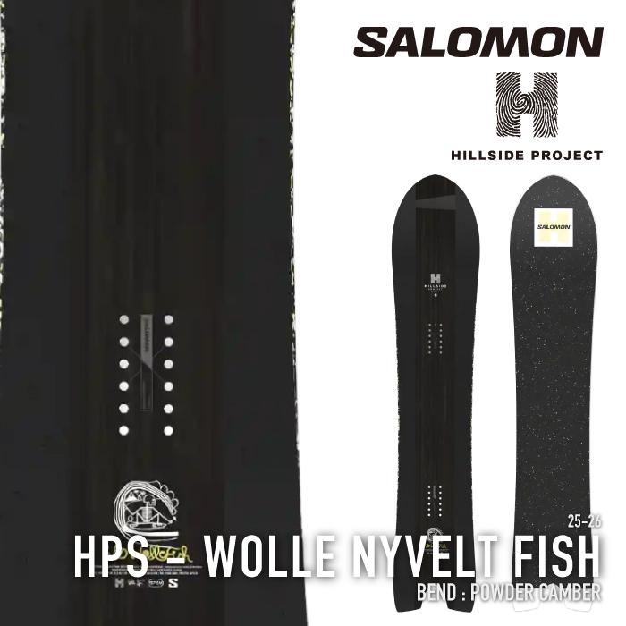 SALOMON（サロモン） 日本正規品 スノーボード 板 SALOMON HPS - WOLLE