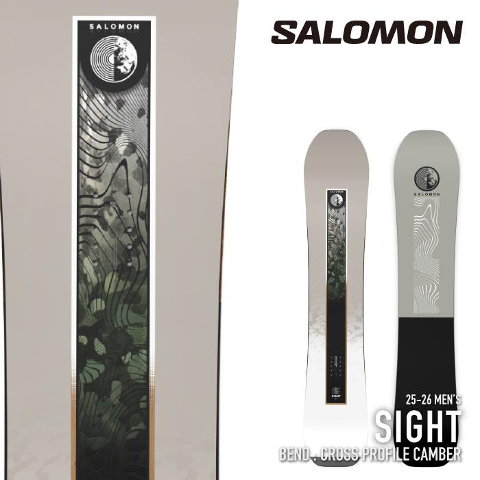 SALOMON サロモン SIGHT 153cm スノボ ビンディング付き SALOMON（サロモン） [日本正規品] スノーボード 板 SALOMON SIGHT