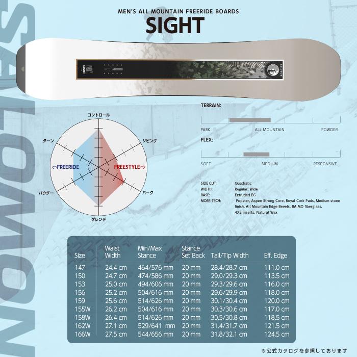 SALOMON（サロモン） [日本正規品] スノーボード 板 SALOMON SIGHT