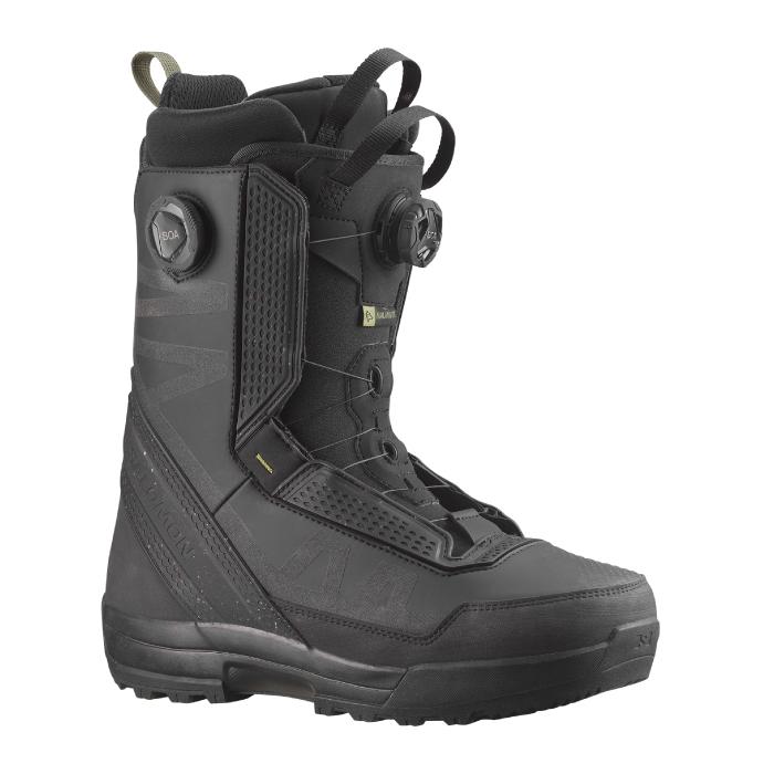 日本正規品 スノーボード ブーツ サロモン SALOMON MALAMUTE DUAL BOA Black マラミュート メンズ 25-26_1