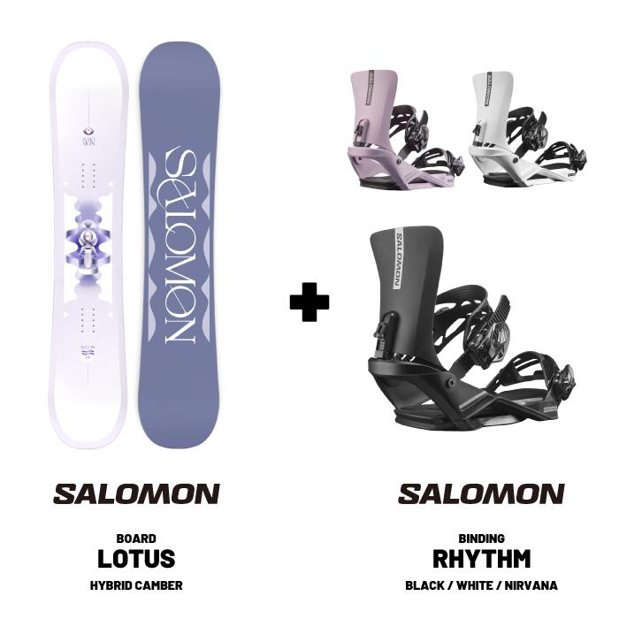 SALOMON（サロモン） 日本正規品 スノーボード ビンディング 2点セット