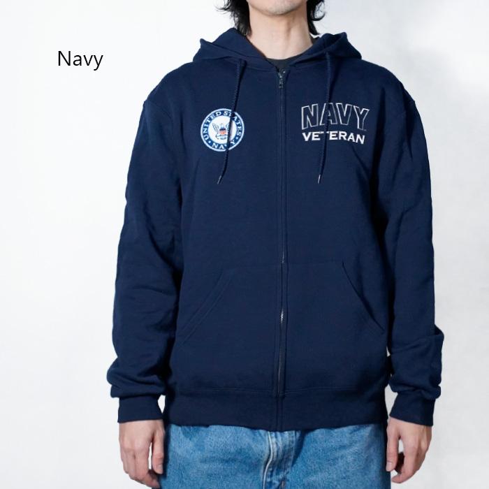 SOFFE（ソフィー） USネイビー パーカー U.S. NAVY VETERAN FULL ZIP