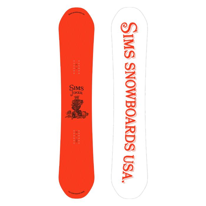 SIMS 日本正規品 スノーボード 板 シムス SIMS JOKER (JP LTD COLOR