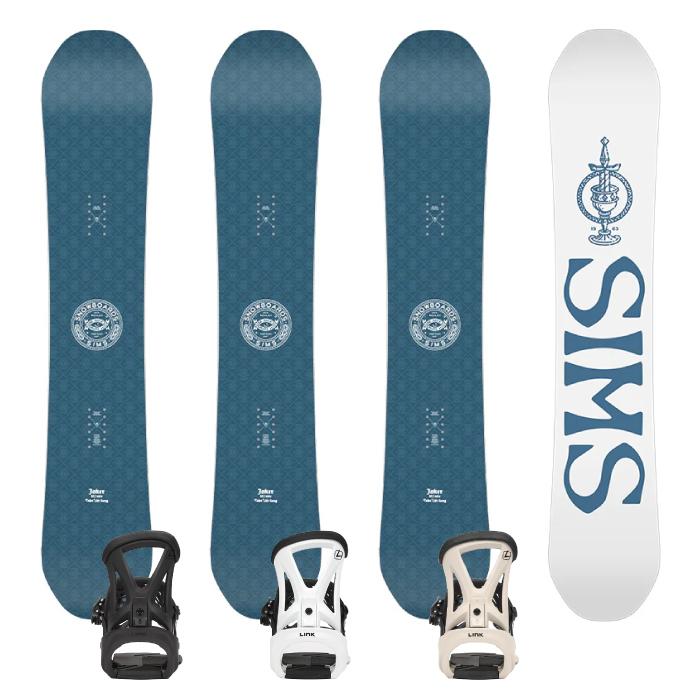 SIMS 日本正規品 スノーボード ビンディング 2点セット シムス SIMS