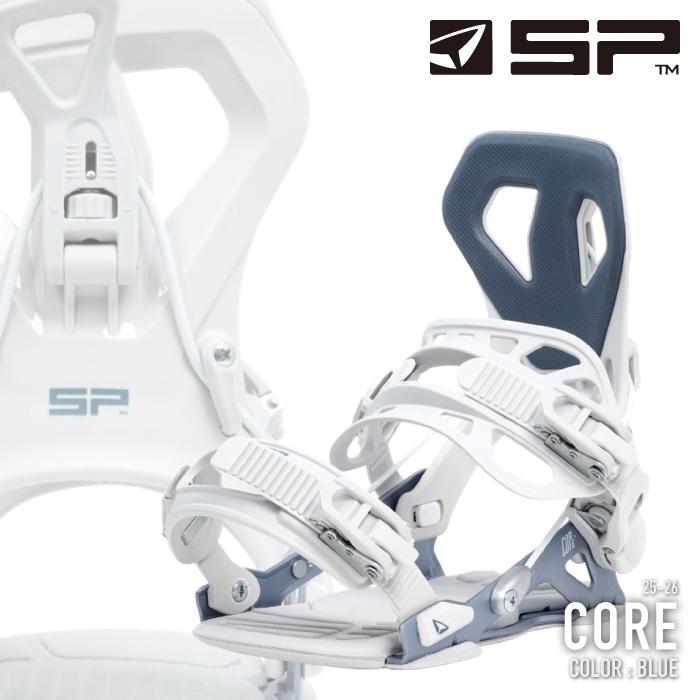 SP Binding 日本正規品 スノーボード ビンディング エスピー SP CORE Blue コア バインディング メンズ レディース ...