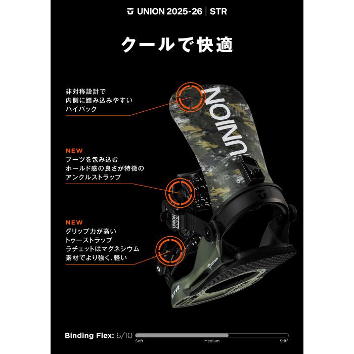UNION BINDING [日本正規品] スノーボード ビンディング ユニオン