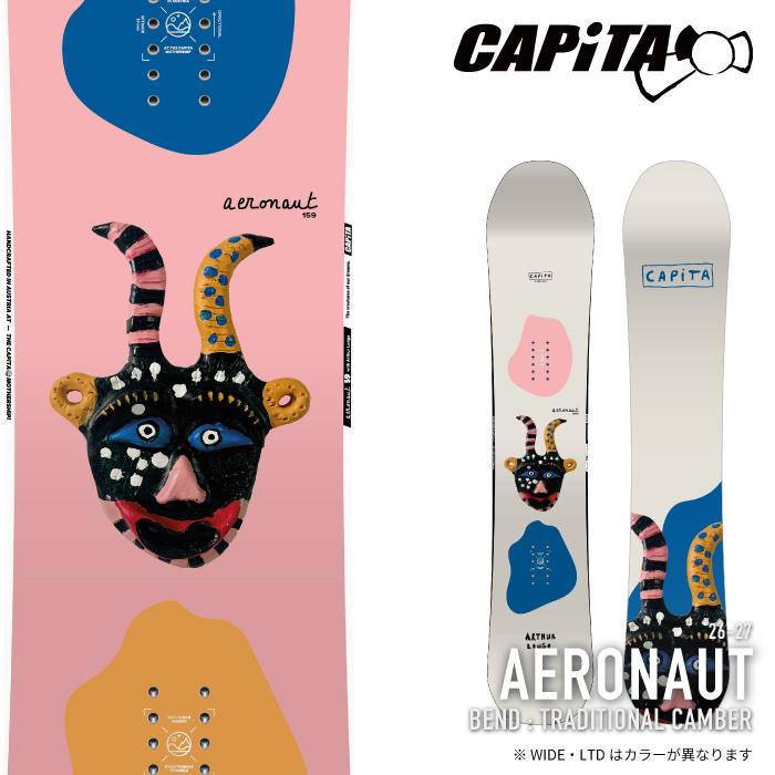 CAPiTA [日本正規品] スノーボード 板 キャピタ CAPITA AERONAUT