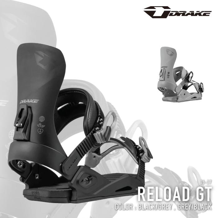 【極美品】 DRAKE RELOAD LTD スノーボードビンディング DRAKE（ドレイク） [日本正規品] スノーボード ビンディング DRAKE