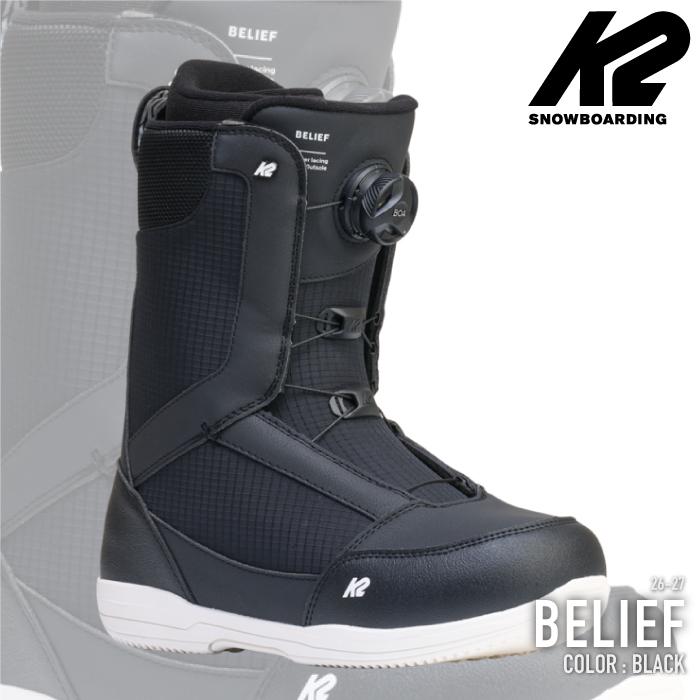 K2 日本正規品 スノーボード ブーツ ケーツー K2 BELIEF Black