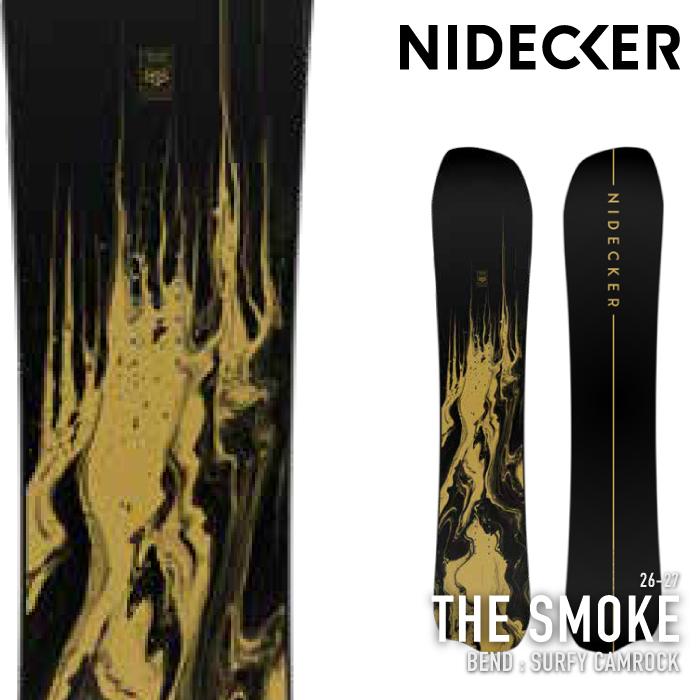 NIDECKER（ナイデッカー） 日本正規品 スノーボード 板 NIDECKER THE