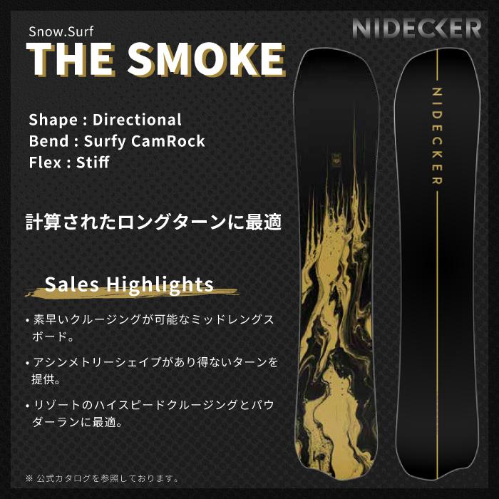NIDECKER（ナイデッカー） [日本正規品] スノーボード 板 NIDECKER THE