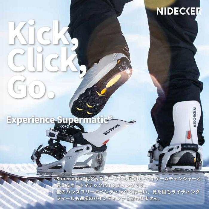 NIDECKER（ナイデッカー） 日本正規品 スノーボード ビンディング