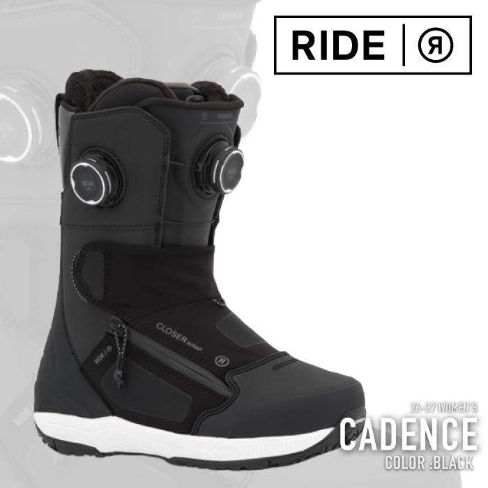 Ride Cadence ブラック スノーボードブーツ RIDE（ライド） [日本正規品] スノーボード ブーツ RIDE CADENCE Black