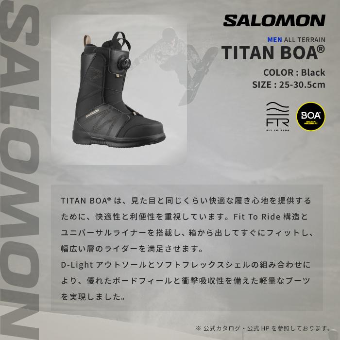 SALOMON（サロモン） [日本正規品] スノーボード ブーツ SALOMON TITAN
