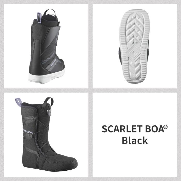SALOMON サロモンSCARLET BOA スノーボード ブーツ SALOMON（サロモン） 日本正規品 スノーボード ブーツ SALOMON SCARLET