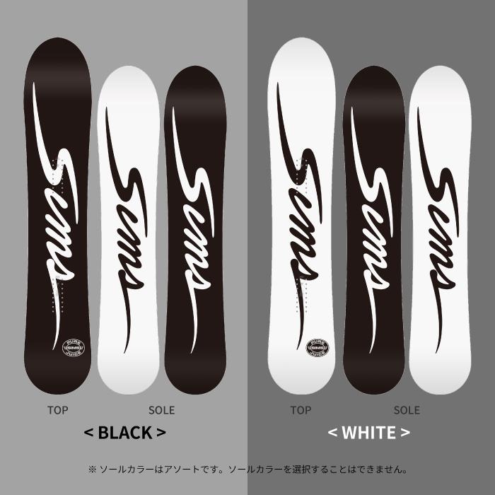 SIMS [日本正規品] スノーボード 板 シムス SIMS PROTOTYPE Black