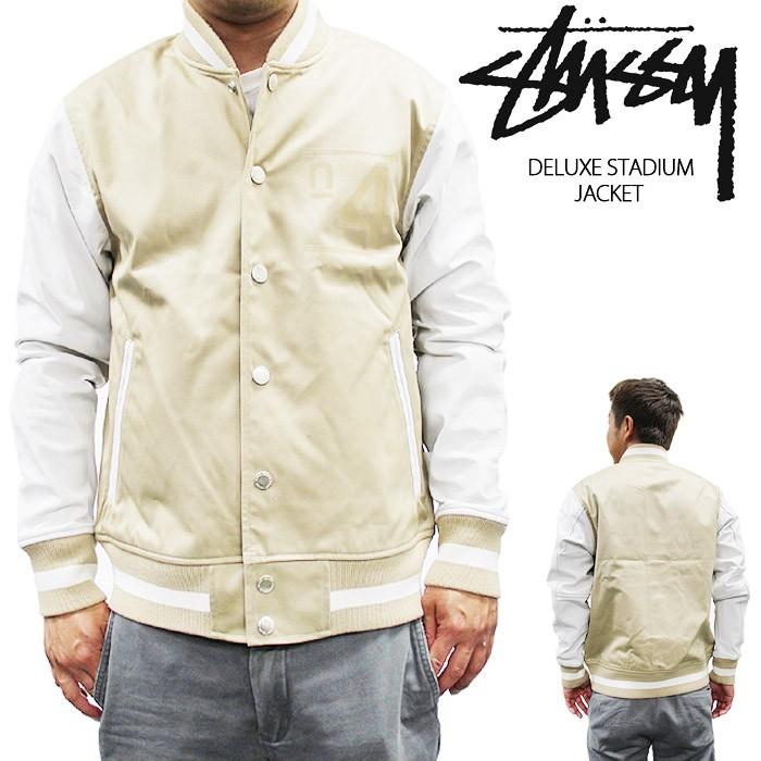 ステューシー スタジャン Stussy Deluxe Stadium Jacket レザー 秋冬 メンズ 男性 Sale セール A 12st1029 Ne S T 通販 Yahoo ショッピング