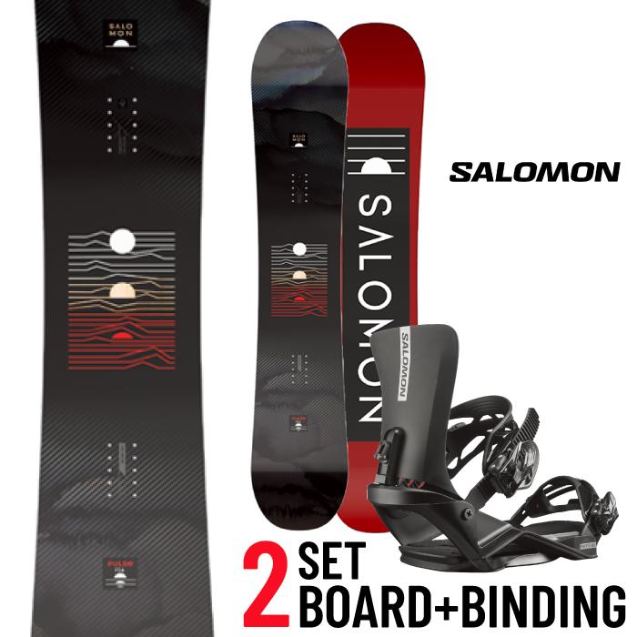 サロモン ボード × ビンディング 2点セット 2023 SALOMON PULSE