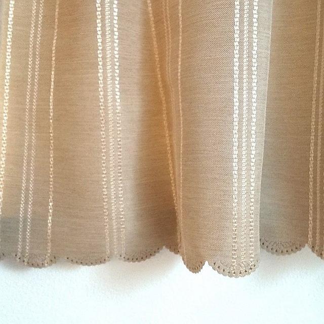 カフェカーテン Uv 遮光カーテン 安い 遮光 おしゃれ 北欧 小窓 トイレ キッチン 目隠し 145 45 送料無料 ジオン 緑 モダン インテリア Um1304 01 Nestage 通販 Yahoo ショッピング