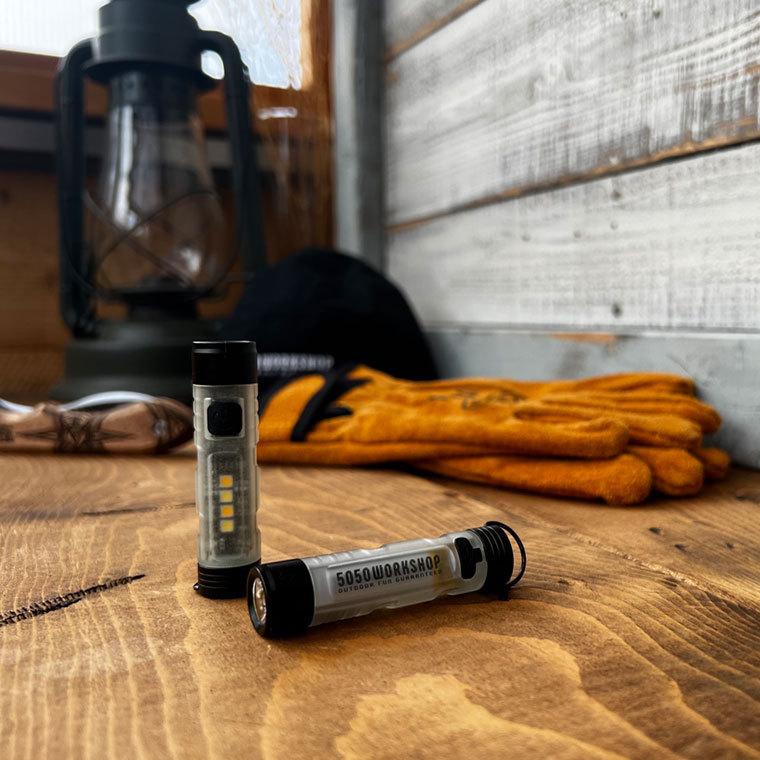 5050WORKSHOP マイクロライト 極小フラッシュライト&ランタン