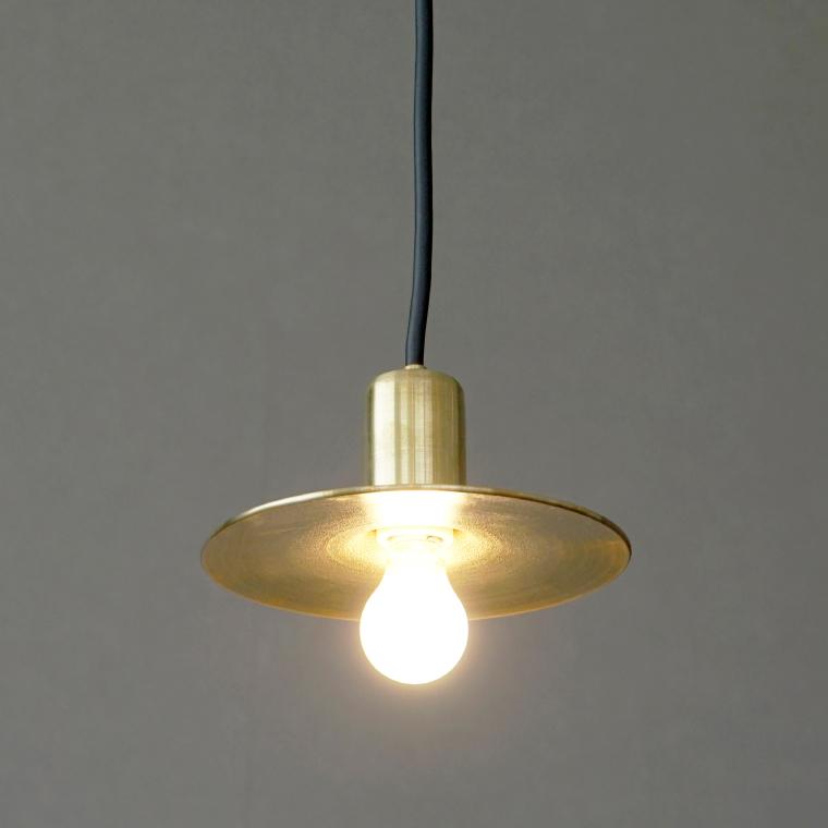 通信販売 ペンダントライト 日本製 KT brass pendant light 100cm E17用 真鍮シェードランプ axis KITAWORKS おしゃれ 吊り下げ照明器具 引っ掛けシーリング LED 1灯 北欧