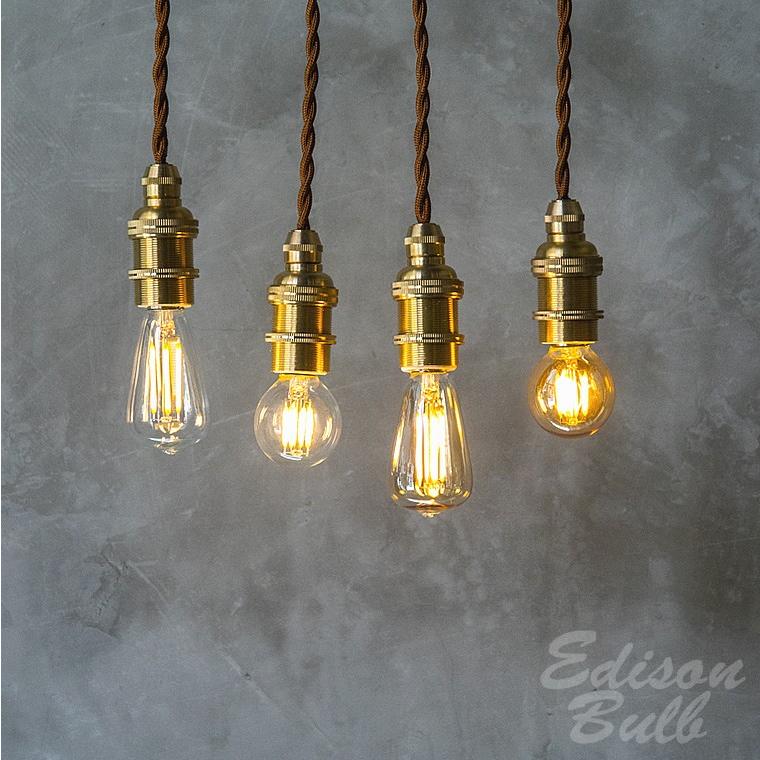 【10個セット】【調光器対応】 LED電球 E17 エジソン電球 エジソンバルブ LED 照明 レトロ シャンデリア用 裸電球 電球色 送料無料 agesugi_ska EdisonBulb 10個セット 口金E17 調光器対応 エジソン電球 エジソン